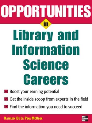 cover image of Opportunities in Library and Information Science